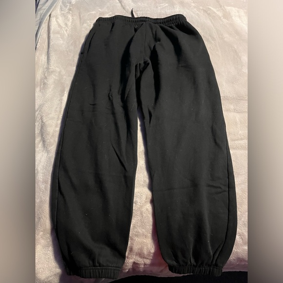 PLAYBOY Kids Black and Pink Joggers - Picture 3 of 3
